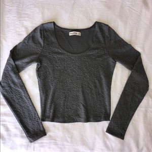 Abercrombie & Fitch long-sleeve crop